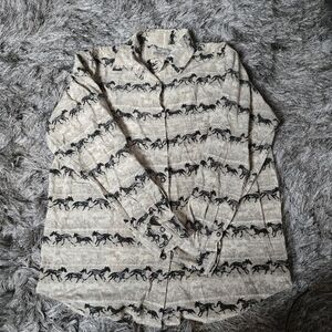 RedHead Beige and Black Patterned Shirt